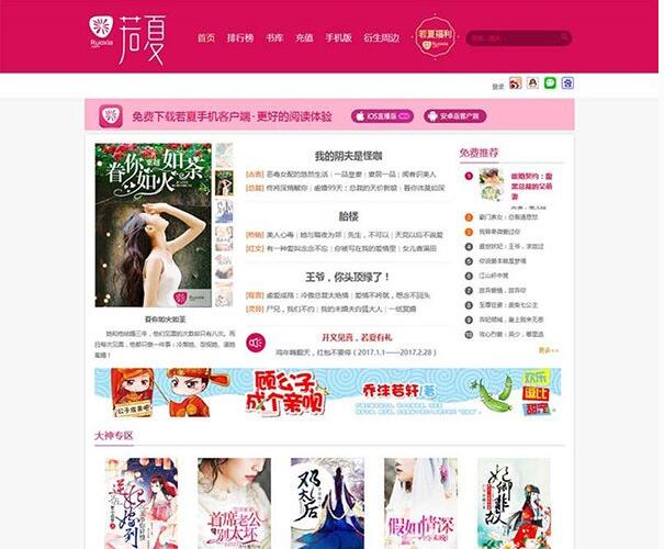 小说网站源码