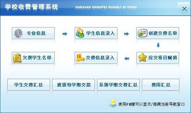 中小学校收费管理系统