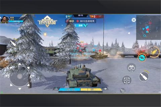采用unity3D技术还原陆战之王的激烈战场，以纪实的画风展现真实的环境，细致的表现把坦克的每一个部位都精确的展现出来。