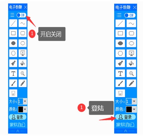 直播授课、录播授课、屏幕画线、重点圈注、PPT课件讲解等。