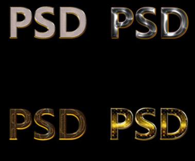 PS字体包