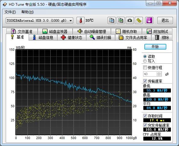 HD Tune pro完美解决了保存屏幕截图时默认文件名乱码的问题;