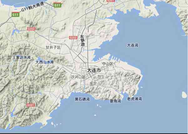大连地图