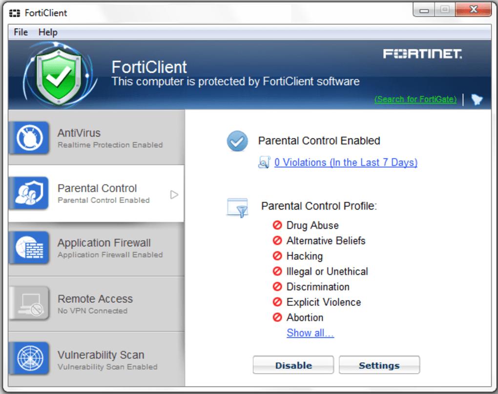 forticlient