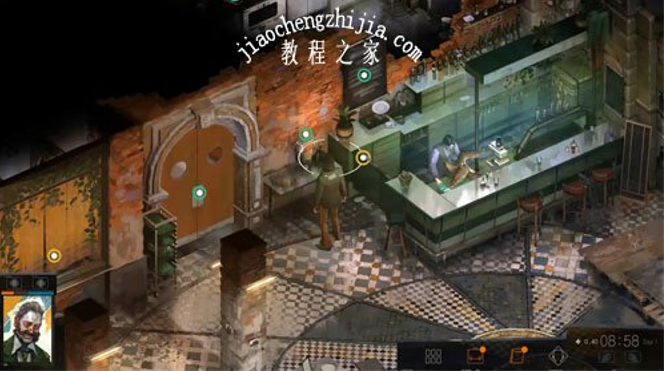 《极乐迪斯科》是在一款奇幻都市设定下，极具开创性的硬汉风侦探类等距视角RPG游戏