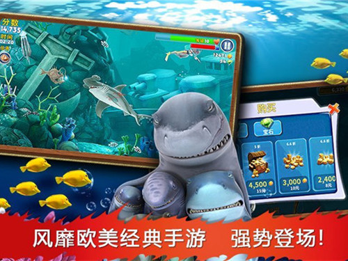 饥饿的鲨鱼进化