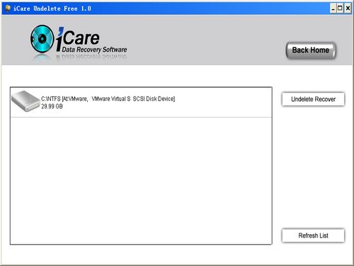 iCare Undelete Free 