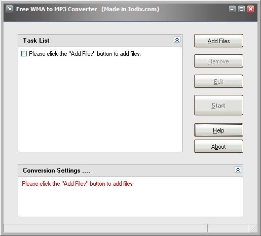Jodix Free WMA to MP3 Converter 