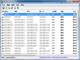 路由查询软件 NetRouteView 
