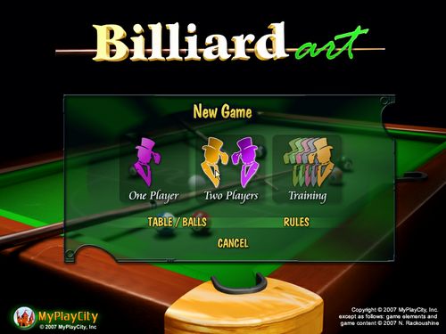 Billiard Art 艺术桌球