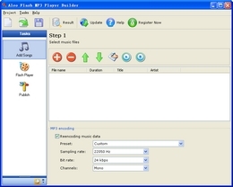 Flash MP3 Player Builder 