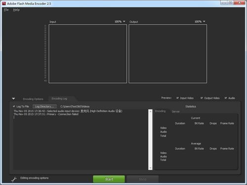 Adobe Flash Media Encoder 2.5