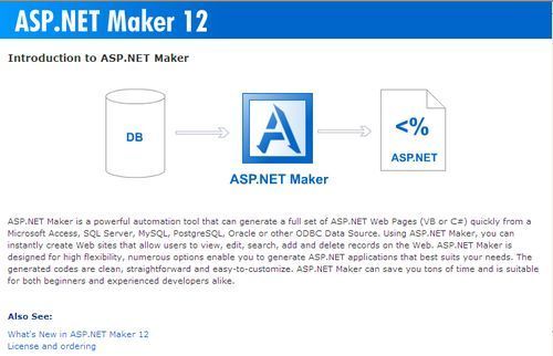 ASP.NET Maker 
