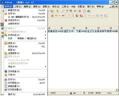 PSPad Editor 