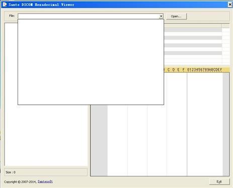 Sante DICOM Hexadecimal Viewer 