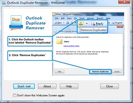 WinPST Outlook Duplicate Remover