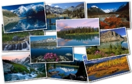 壁纸精选：山水如画-湖库风光