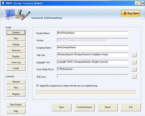 Setup Installer Software 