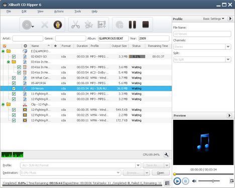 Xilisoft CD Ripper 