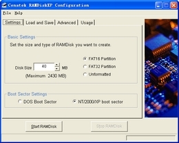 RamDisk XP 