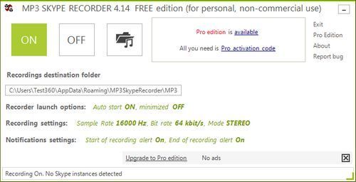 MP3 Skype Recorder 