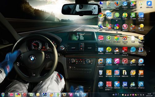 全新BMW1系M双门跑车桌面壁纸
