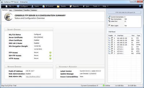 Cerberus FTP Server