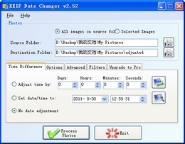 EXIF Date Changer 