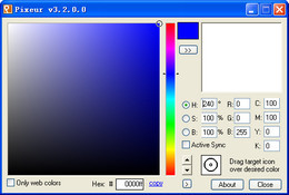 颜色色码查询 Pixeur 