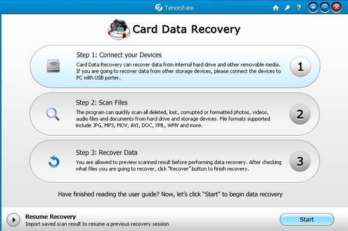 Tenorshare Card Data Recovery