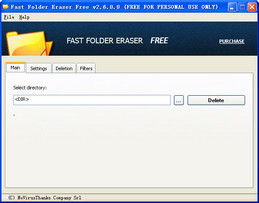 Fast Folder Eraser 