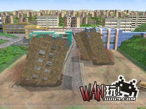 模拟拆迁