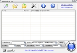 Apollo DVD to 3GP 
