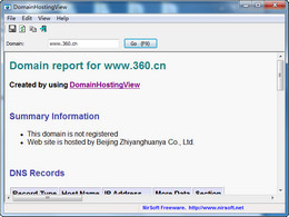 DomainHostingView 