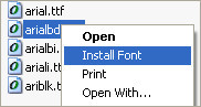 Clickfont 