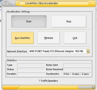 LimeWire Ultra Accelerator