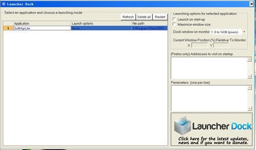 Launcher Dock