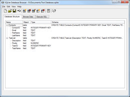 SQLite Database Browser 