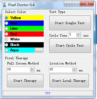 Pixel Doctor液晶坏点检测修复 
