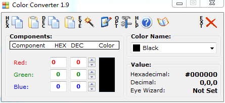 GD Color Converter 颜色提取转换