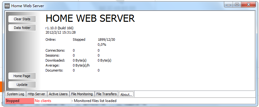 Home Web Server 