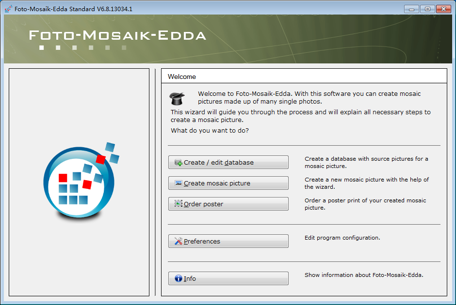 马赛克拼图 Foto Mosaik Edda