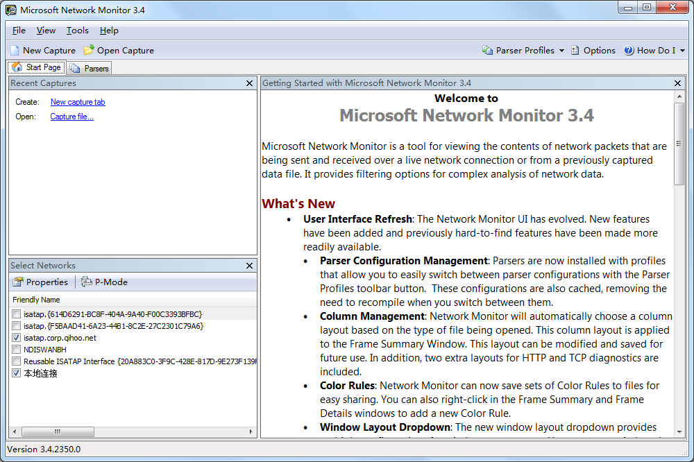 Microsoft Network Monitor 64位