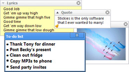 桌面便签 Stickies 9.0d