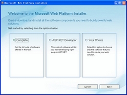 Microsoft Web Platform Installer 