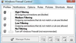 Windows Firewall Control