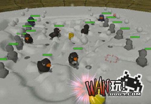打雪仗