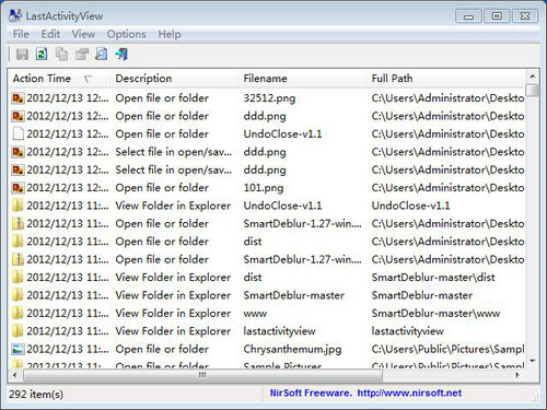 LastActivityView 