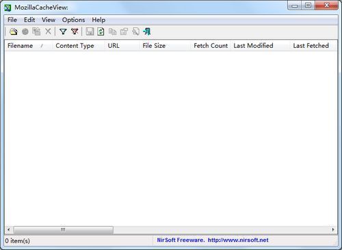 MozillaCacheView 